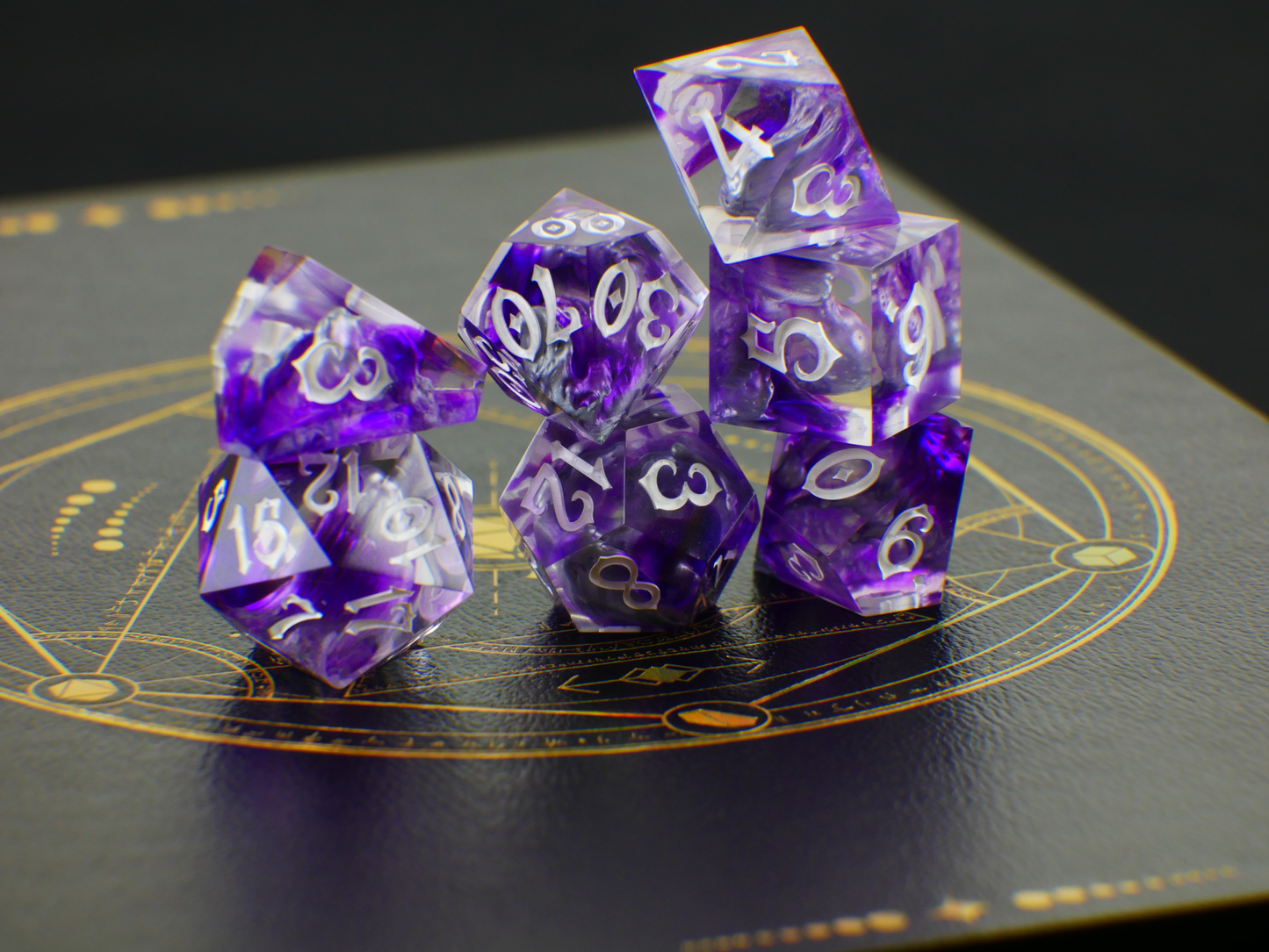 Moonblade 7-piece Dice Set