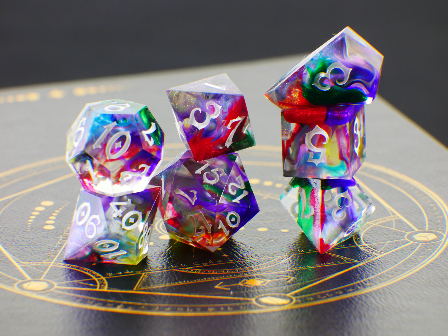 Chaos Storm 7-piece Dice Set