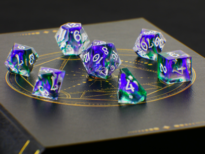 Warlock 7-piece Dice Set