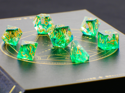 Druid's Blessing 7-piece Dice Set