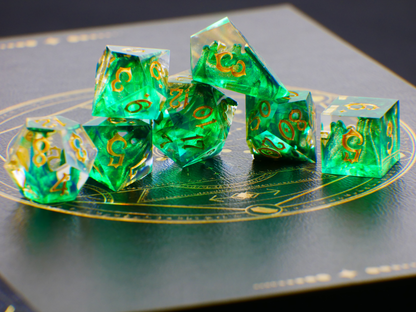 Druid's Blessing 7-piece Dice Set