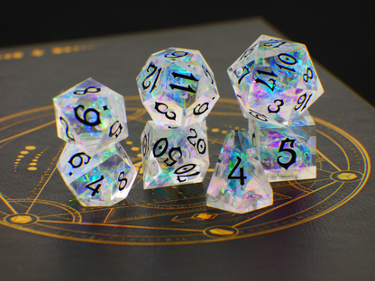 Glamour 7-piece Dice Set