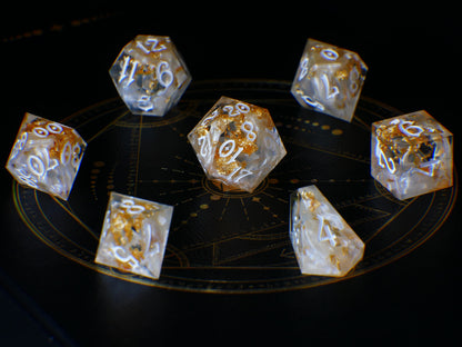 Celestial 7-piece Dice Set