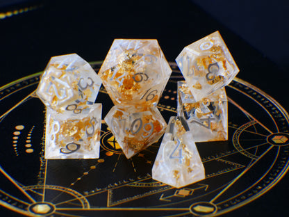 Celestial 7-piece Dice Set