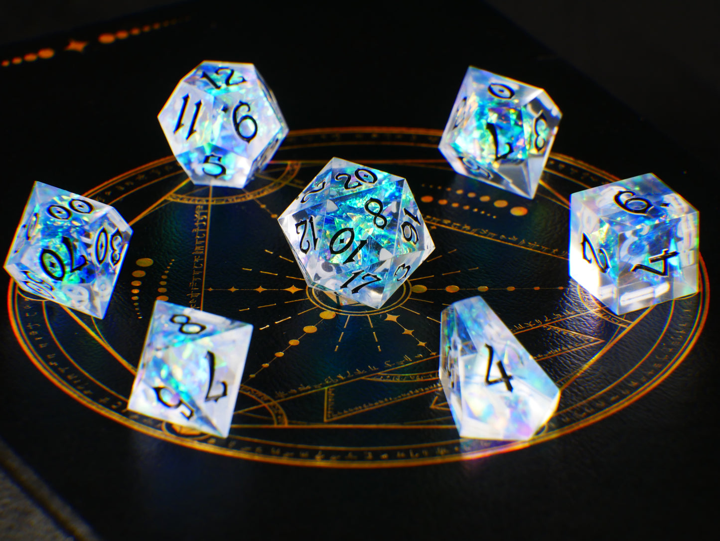 Everfrost Diamond 7-piece Dice Set