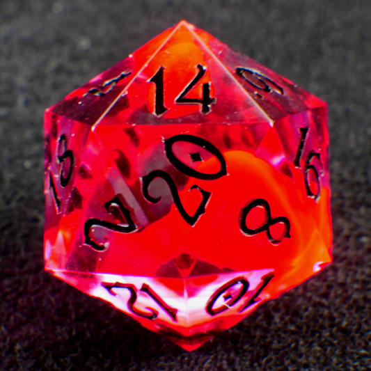 Blood Magic 7-piece Dice Set