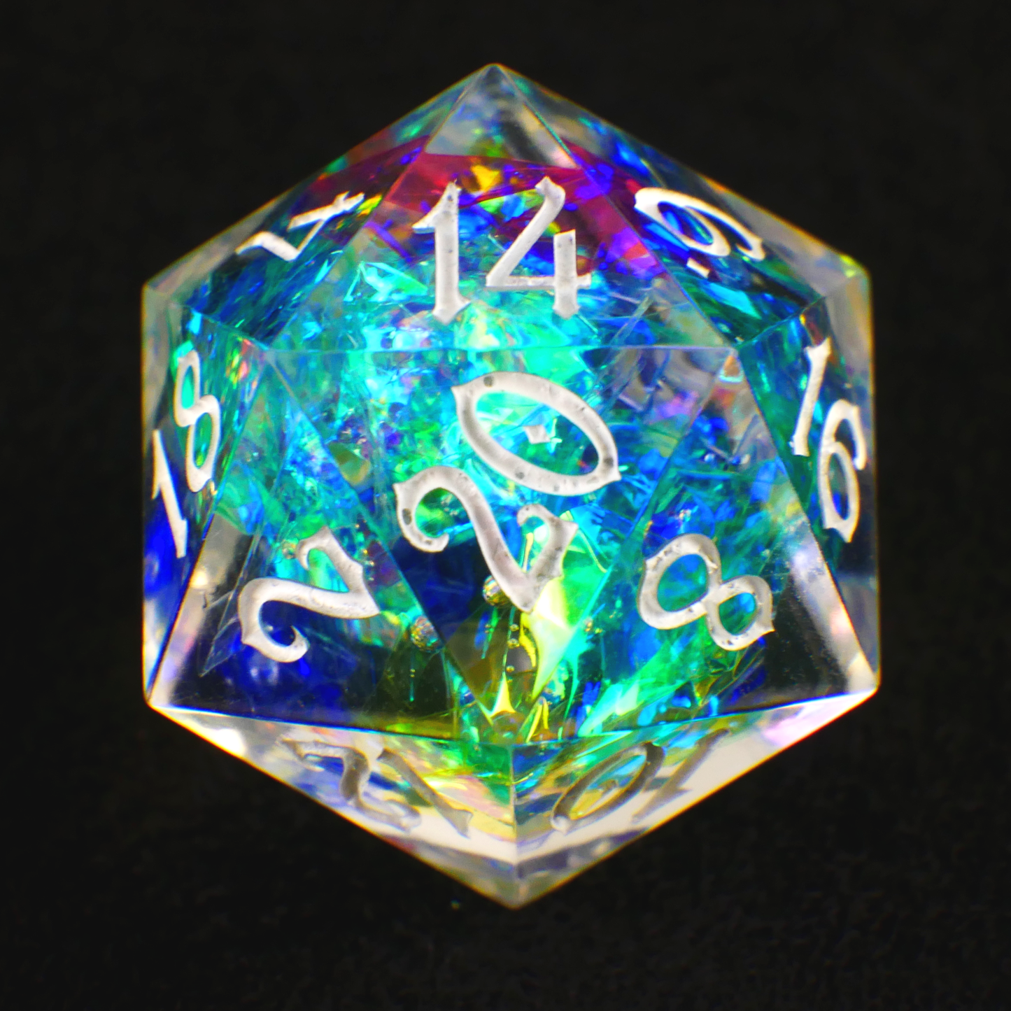 Chromatic Shard 7-piece Dice Set